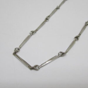 4268　PT850ネックレス　切子カット
