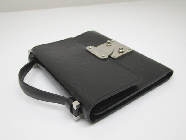 4569 ルイヴィトン アヌーシュカPM ミニモノグラムグラセ M92232 ブラック 財布 - 画像 (2)