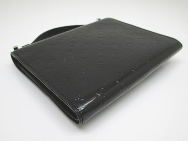4569 ルイヴィトン アヌーシュカPM ミニモノグラムグラセ M92232 ブラック 財布 - 画像 (3)
