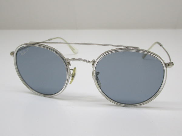 2278 レイバン ラウンドダブルブリッジ サングラス RB3647 メタルフレーム