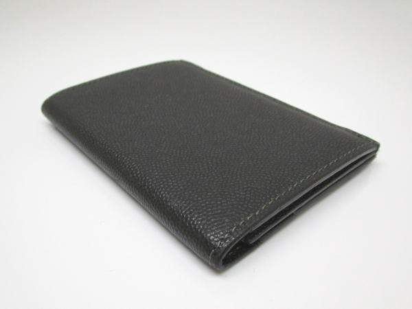 2279 カルティエ カードケース サントス レザー ブラック 名刺入れ - 画像 (3)