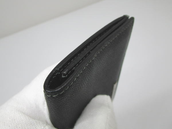 2279 カルティエ カードケース サントス レザー ブラック 名刺入れ - 画像 (5)