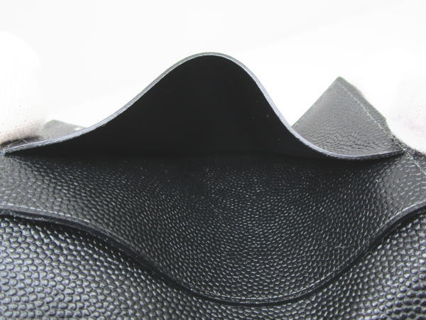 2279 カルティエ カードケース サントス レザー ブラック 名刺入れ - 画像 (10)