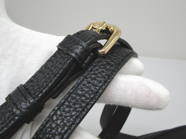 2281 mieno ミエノ 2WAYバニティバッグ ブラック レザー - 画像 (6)