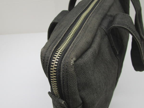 2288 ポーター ビジネスバッグ デニム ブラック ハンドバッグ - 画像 (4)