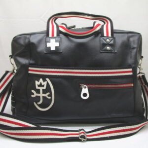 2289　カステルバジャック　２WAYボストンバッグ　レザー　ブラック