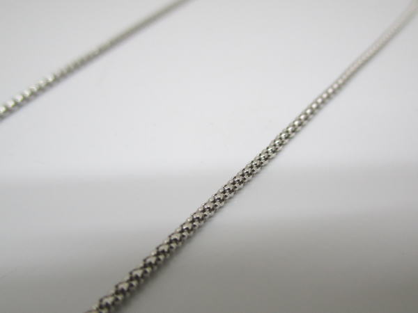 4392 K18WGネックレス キャッツアイ6,5カラット ダイヤモンド0,62カラット - 画像 (5)