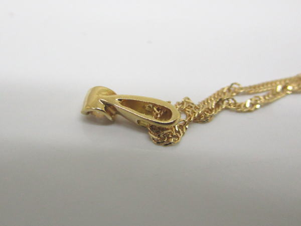 4394 K18ネックレス ダイヤモンド0,05カラット - 画像 (6)