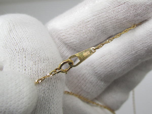 4394 K18ネックレス ダイヤモンド0,05カラット - 画像 (9)