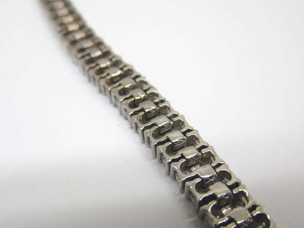 4395 K18WGテニスブレスレット ダイヤモンド4カラット 三越ジュエリー - 画像 (9)
