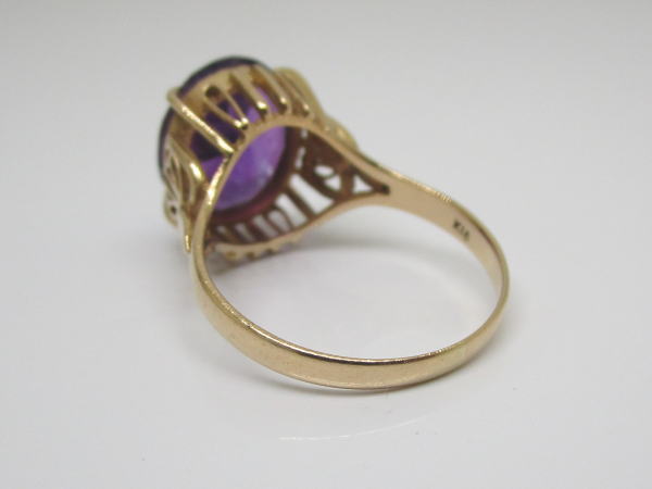 4401 K18リング アメシスト 14,5号 - 画像 (3)