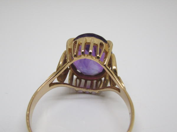 4401 K18リング アメシスト 14,5号 - 画像 (8)
