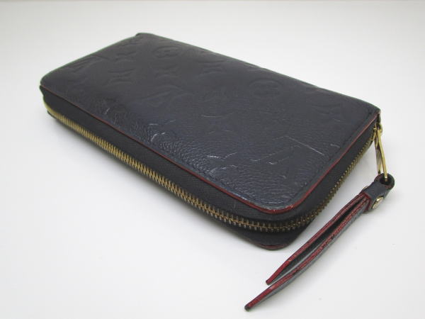 4584 ルイヴィトン ジッピーウォレット アンプラント マリーヌルージュ M62121 ラウンドファスナー長財布 - 画像 (2)