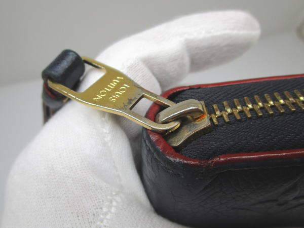 4584 ルイヴィトン ジッピーウォレット アンプラント マリーヌルージュ M62121 ラウンドファスナー長財布 - 画像 (5)