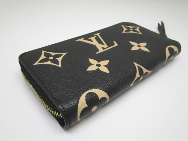 4585 ルイヴィトン ジッピーウォレット アンプラント M80481 ノワール ラウンドファスナー長財布 - 画像 (3)