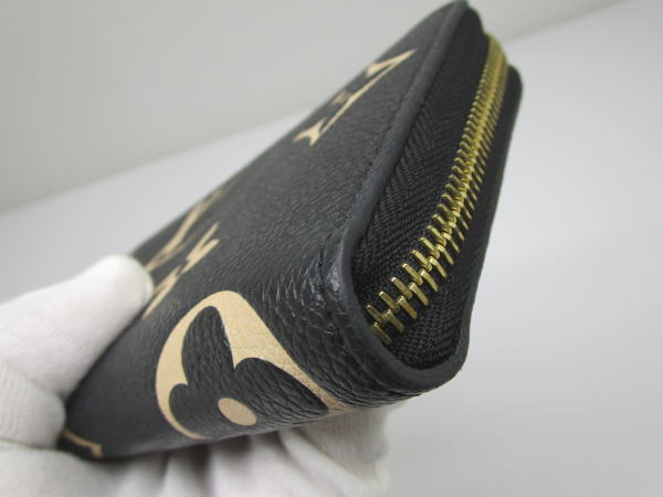 4585 ルイヴィトン ジッピーウォレット アンプラント M80481 ノワール ラウンドファスナー長財布 - 画像 (4)