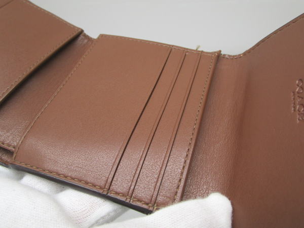 1089 コーチ 3つ折り財布 シグネイチャー レザー - 画像 (7)