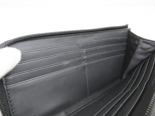 1090 コーチ L字ファスナー長財布 F74776 バイカラー レザー ブラック - 画像 (7)