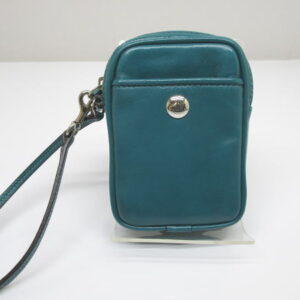 1092　コーチ　リストレットポーチ　レザー　