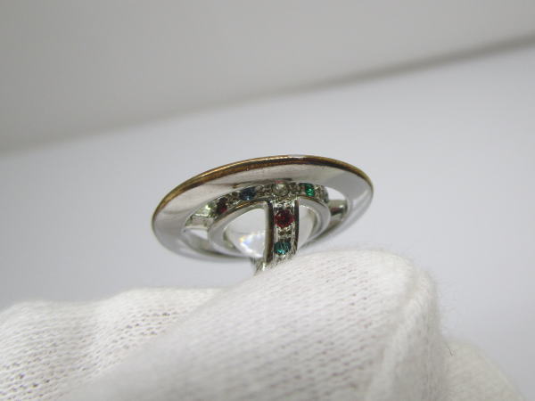 2296 ヴィヴィアンウエストウッド オーブネックレス ラインストーン - 画像 (7)