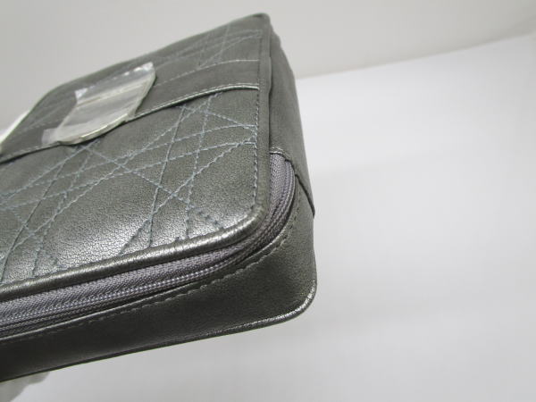 2300 クリスチャンディオール 化粧ポーチ フェイクレザー ノベルティ 新品 - 画像 (4)