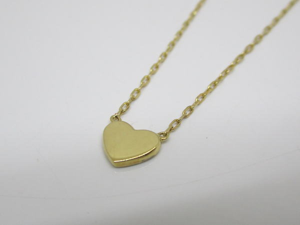 4416 K18ハートネックレス