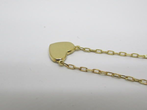 4416 K18ハートネックレス - 画像 (4)