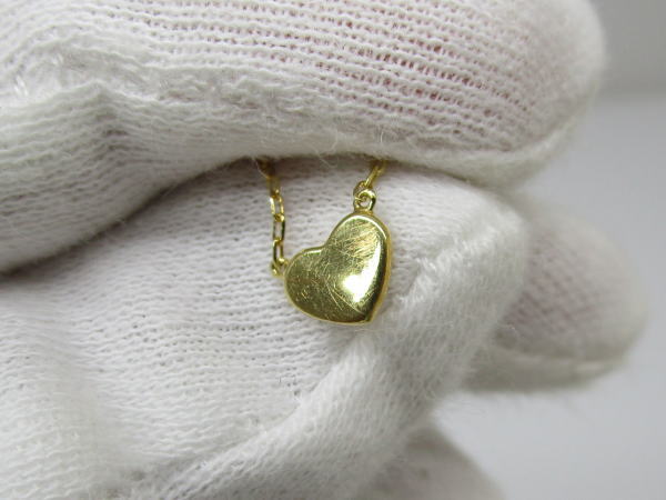 4416 K18ハートネックレス - 画像 (7)