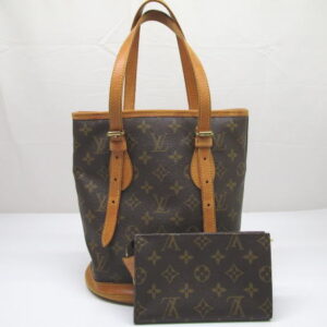 4589　ルイヴィトン　バケットPM　モノグラム　M42238　バケツトートバッグ