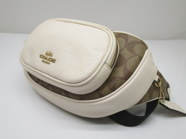1093 コーチ ウエストポーチ ボディバッグ シグネイチャー 6548 - 画像 (2)