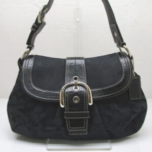 1095 コーチ ショルダーバッグ シグネイチャー F15203 ブラック