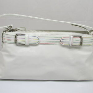 2305　キタムラ　ハンドバッグ　レザー　ホワイト