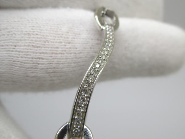 4430 ヴァンドーム青山 ブレスレット K18WG ダイヤモンド - 画像 (6)