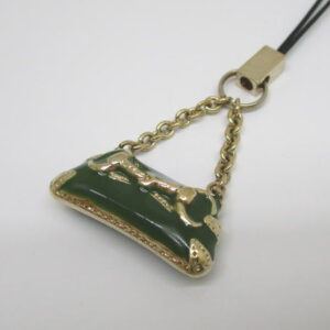 807　グッチ　携帯ストラップ　バッグモチーフ　ホースビット