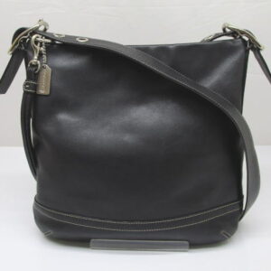 1096　コーチ　ショルダーバッグ　レザー　1415　ブラック