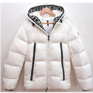 2327　モンクレール　モンクラ　ダウンジャケット　E20914194385　サイズ0　ホワイト