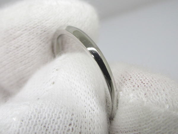 4447 ティファニー PT950リング ダイヤモンド トゥルー 0,19カラット 11号 - 画像 (3)