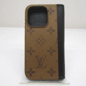 4599　ルイヴィトン　アイフォン15プロフォリオ　モノグラムリバース　M82892　アイフォンケース