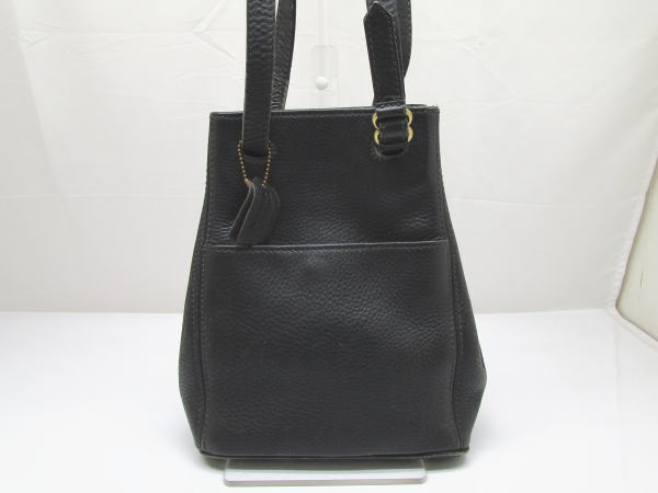 1098 コーチ ショルダーバッグ オールドレザー 4923 ブラック ヴィンテージ