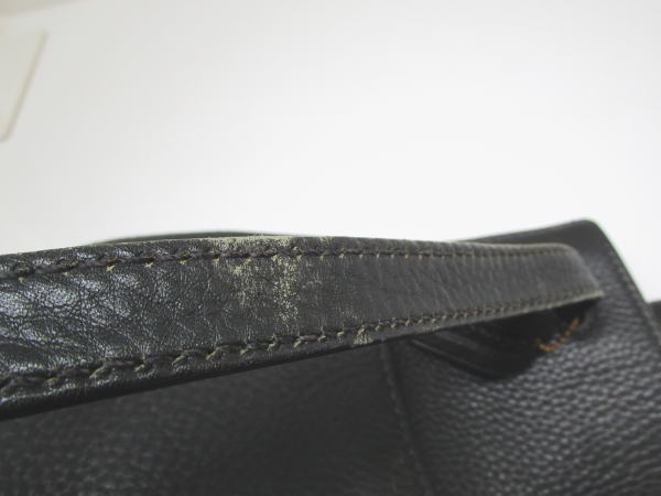 1098 コーチ ショルダーバッグ オールドレザー 4923 ブラック ヴィンテージ - 画像 (8)