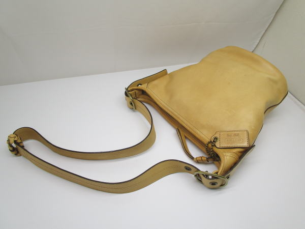 1099 コーチ ショルダーバッグ オールドレザー 11422 ヴィンテージ - 画像 (2)