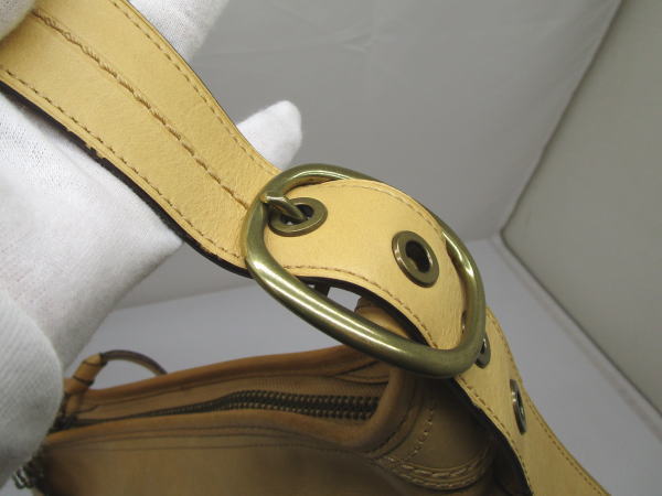 1099 コーチ ショルダーバッグ オールドレザー 11422 ヴィンテージ - 画像 (7)