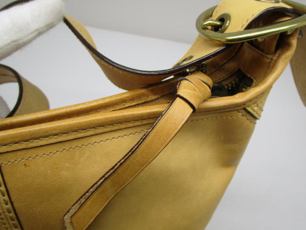 1099 コーチ ショルダーバッグ オールドレザー 11422 ヴィンテージ - 画像 (8)