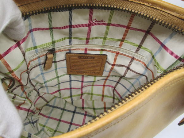 1099 コーチ ショルダーバッグ オールドレザー 11422 ヴィンテージ - 画像 (9)