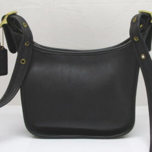 1100　コーチ　ショルダーバッグ　オールドレザー　9950　ブラック　ヴィンテージ