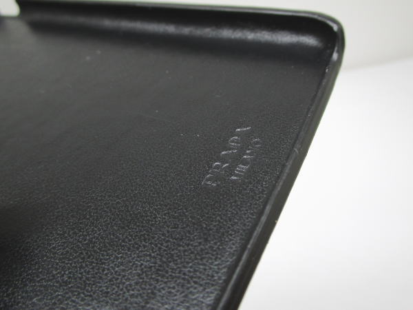 2331 プラダ アイフォンケース7プラス/8プラス 2ZH036 サフィアーノ ブラック ロゴ - 画像 (4)