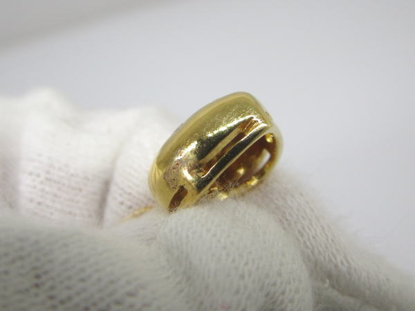 4451 K18ネックレス ハート ダイヤモンド4P - 画像 (8)