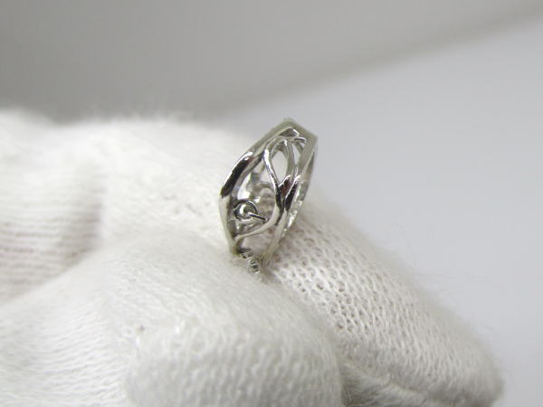 4453 K18WGネックレス ダイヤモンド0,1カラット - 画像 (8)