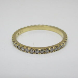 4463 K18エタニティリング ダイヤモンド0,3カラット 6号