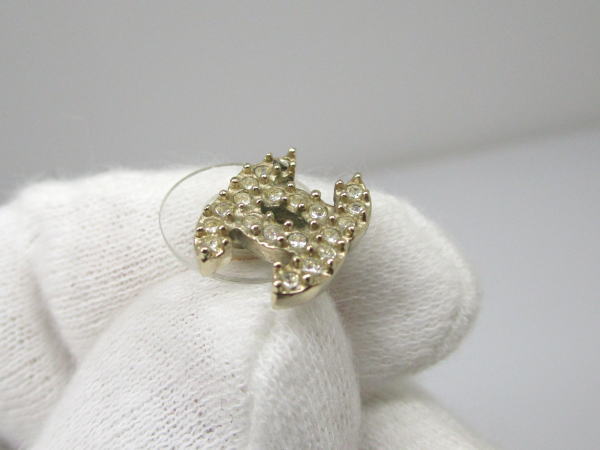 790 シャネル ココマークピアス ラインストーン - 画像 (4)